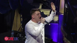 Michael Rice, UK's Eurovision 2019 singer performs 'Bigger Than Us' at the London Eurovision Party