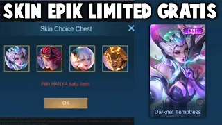 CARA DAPETIN SKIN EPIK LIMITED GRATIS ! SKIN ALICE EPIK GRATIS