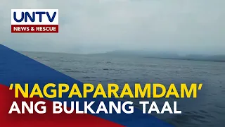 Bulkang Taal, patuloy sa pagbuga ng volcanic smog