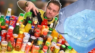 MIXING 100 DRINKS TOGETHER AND DRINKING IT