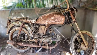 Restoration Abandoned Motorcycle Honda 70cc 4 Stroke Finalization # 5