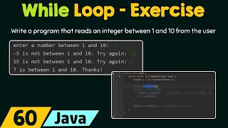 While Loop – Exercise