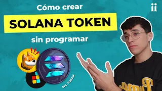 CREAR TOKEN SOLANA SIN PROGRAMAR ✅ Cómo Crear SPL Token de Solana paso a paso