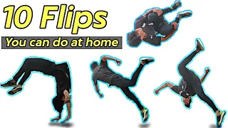 Best Top 10 Easiest Flips - Anyone can do it 🔥