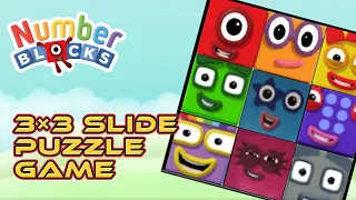 Numberblocks Puzzle｜3×3 Slide Puzzle Game｜Scratch 3