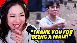 FUSLIE REACTS TO OFFLINETV SURVIVES CAMPING CHALLENGE!