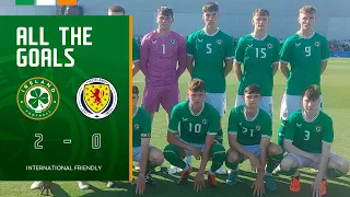 ALL THE GOALS | Ireland MU19 2-0 Scotland MU19 | International Friendly Highlights