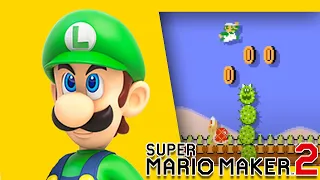 Luigi Plays Super Mario Maker 2