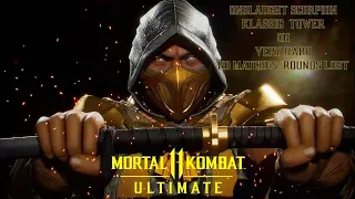 Mortal Kombat 11 Ultimate - Onslaught Scorpion Klassic Tower On Very Hard No Matches/Rounds Lost