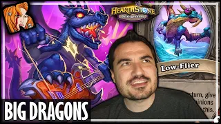 GOING TALL WITH DRAGONS! - Hearthstone Battlegrounds