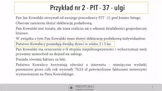 3  Jak wypełnić PIT cz.3  -  ulga na dzieci