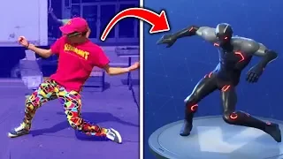 Top 10 Fortnite Dances IN REAL LIFE! (Fortnite Battle Royale Season 4)