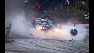 Big crash Compilation | WRC Rally Monte Carlo 2023