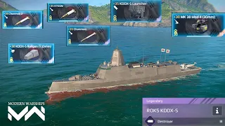 Modern Warships ROKS KDDX-S New South Korean Destroyer Ship Review