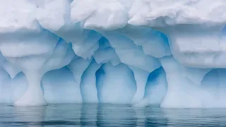 Photographs of Antarctica’s Blue Ice at Eye Level