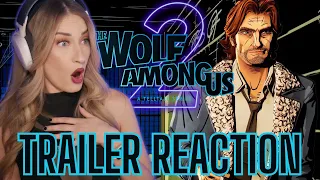 TELLTALE IS BACK!! I THE WOLF AMONG US 2 TRAILER REACTION I I NEED THIS GAME *NOW*