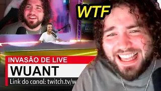 Ele INVADIU a minha LIVE num programa em direto...