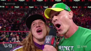 John Cena & Riddle say "Bro" several times