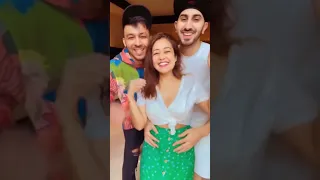 #Neha Kakkar♥#Rohanpreet Singh #Tony Kakkar#youtubeshort#shorts♥🥰