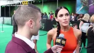 Teenage Mutant Ninja Turtles - Sydney Australian Premiere Interviews With Megan Fox & Will Arnett