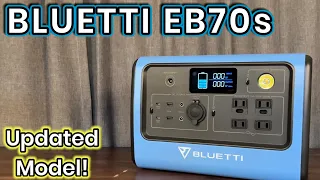 Bluetti EB70s Updated model review and test