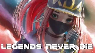 Nightcore - Legends Never Die [Deeper Version]