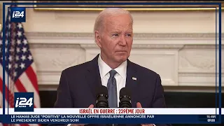 Gaza : Joe Biden expose la nouvelle offre israélienne qui inclut la fin de la guerre