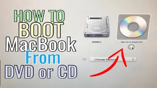 How to boot MacBook Pro from DVD or CD