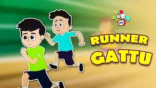 Runner Gattu | Gattu's Gold Medal | Animated Stories | English Cartoon | Moral Stories | PunToon