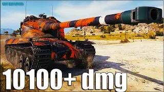 Статист на AMX 50 B медаль Колобанова 10100+ dmg 🌟 World of Tanks лучший бой