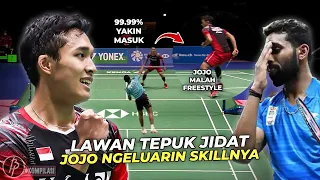 KOK BISA..?? Jojo Bikin India Bingung dgn Aksinya. Refleks Terbaik Badminton yg Tak Mungkin Terulang