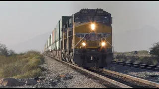 Railfanning Maricopa, AZ | 70MPH Trains | UP Sunset Route