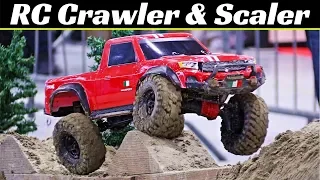 RC 4x4 Crawler & Scaler Extreme Indoor Track - Axial, RC4WD, Tamiya, Gmade - Model Game Bologna 2018