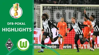 120th minute: Kone shocks Wolfsburg | Borussia M'gladbach - VfL Wolfsburg 1-0 | DFB-Pokal 23/24