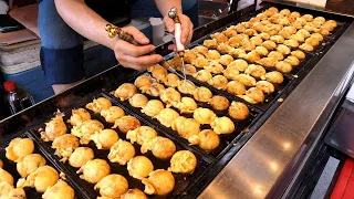 CRAZY SKILL! Most Fast Takoyaki Master and Most Loved Korean street foods | Korean Street Food