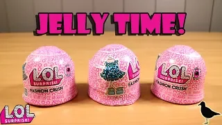 LOL Surprise Dolls Fashion Crush Opening! Clothing in Jelly! | Birdew Reviews