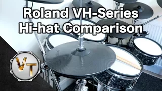 Roland VH-11, 12 & 13 Hi-hat Comparison