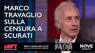 Marco Travaglio sulla censura a Scurati