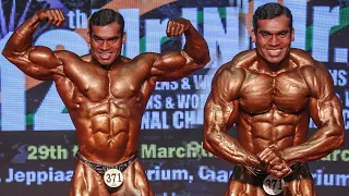 Sagar Katurde Posing at IBBF Mr India 2019