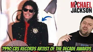 Michael Jackson 1990 CBS Records Artist Of The Decade Awards | REACTION