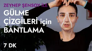 Yüz Bantlama #3 Gülme Çizgileri için