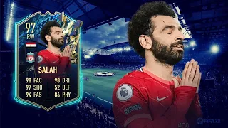 FIFA 22: MOHAMED SALAH 97 TOTS PLAYER REVIEW FIFA 22 ULTIMATE TEAM | PS5 4K