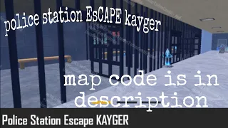 Police station escape kAyger | escape kayger | code 1561931 #pubg #bgmi how to complete escape map |