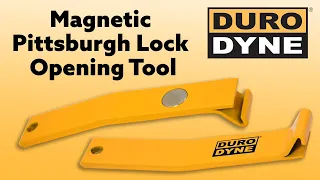 Magnetic Pittsburgh Lock Opening Tool from Duro Dyne