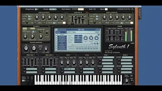 Roland Juno 106/60 style PWM in Sylenth 2024 ( with super wide stereo).