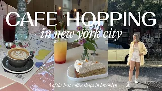 nyc vlog ☀️ cafe hopping in brooklyn, vintage shopping, summer rooftop drinks