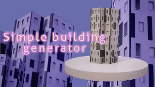 Simple building / city generator (demo)