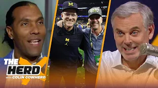 John Harbaugh is one of best coaches in the NFL by far, talks Jim Harbaugh to Chargers | THE HERD