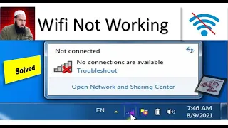 WiFi is not working | No Connections are available (HP Elite Book)  Solved Hindi + English