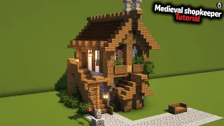 Minecraft Small Medieval House Tutorial